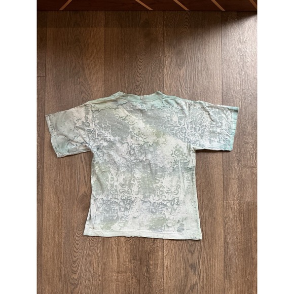 Vtg 90's‎ Godzilla Tee Shirt Tie Dye Youth Large - Picture 5 of 7